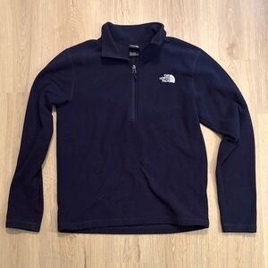 The North Face Dark Blue Half-Zip Fleece
